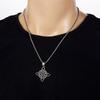 1pc Classic Wiccan Witch Knot Irish Celtic Knot Trinity Knot Pendant Necklace for Men Women Fashion Lucky Amulet Jewelry Gift
