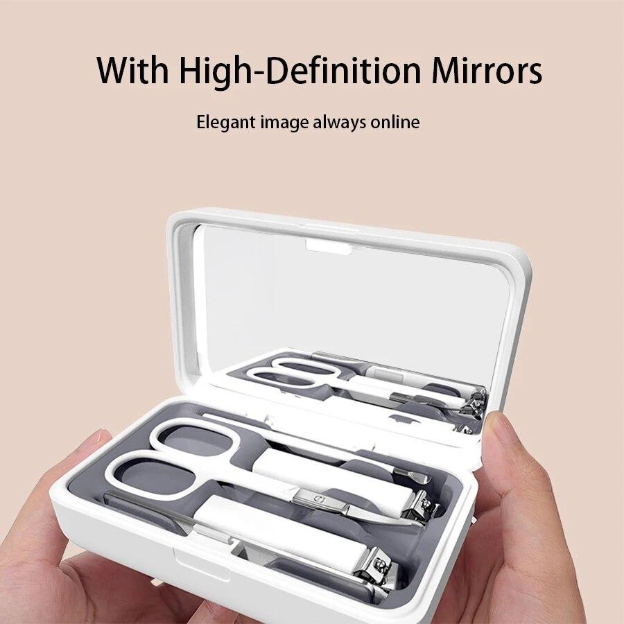 Новый набор кусачек для ногтей, домашние кусачки для ногтей, высококачественные кусачки для ногтей, профессиональные кусачки для ногтей, портативные инструменты для ремонта ногтей