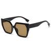 Cool square glasses new European and American sunglasses trend square glasses personalized large frame sunglasses S