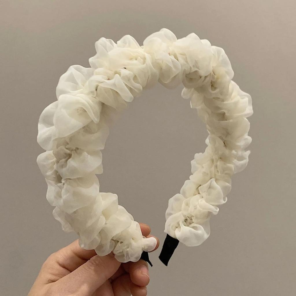 1 шт. Модная пушистая шелковистая резинка для волос с эффектом помятости для женщин, девушек, для вечеринок, аксессуары для держателя волос