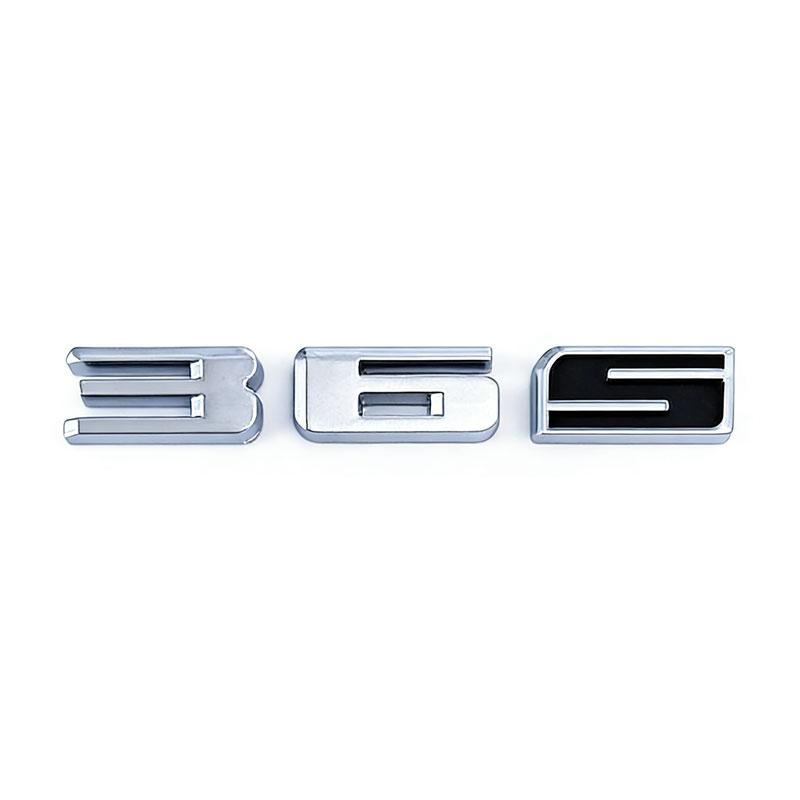3.6 36S trunk label logo car stickers for Cadillac CTS SRX SLS CT456 XTS XT rear tail 36S 3.6 emblem refitting car accessories