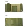 Japanese nightingale (uguisu) tochigi leather trifold wallet men's ladies trifold wallet folding wallet short wallet mini wallet compact genuine