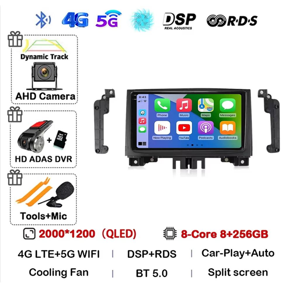 Android 14 qled для vw Craft для Mercedes Benz Sprinter 2006-2016 радиоприемник для автомобилей Android Carplay Auto 4G Wi-Fi Navegação GPS