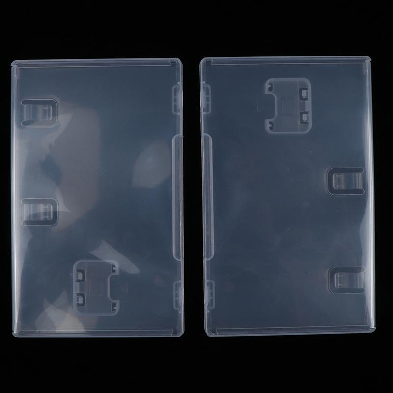 2Pcs For Switch Ns Game Card Transparent Box Card Cartridge Holder Case Shell