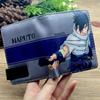 1 шт. Короткий кошелек Naruto из ПУ для мужчин, мальчиков, аниме, Саске, мультяшная монетница, держатель для карт, подарок студенту на день рождения