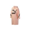 Large Logo Hooded Dress Women Dresses Pink 596026-88