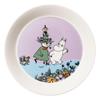 Moomin Arabia Classic Friends Moomin 1076281 [Officially Imported] (MOOMIN ARABIA) Plate, 19cm, Forever, Tableware, Arabia,
