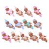 Реалистичная кукла-младенец Re-born, полное тело, винил, черная девочка, игрушка, новорожденная, 7 дюймов