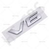 V6 Engine Displacement Logo Emblem ABS Car Sticker Badge for Toyota Alphard Rear Trunk Tailgate Stickers Car Styling Accessories