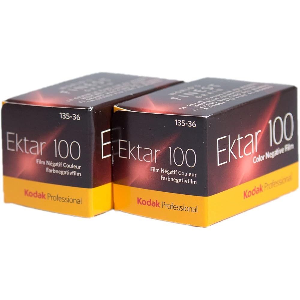 Kodak Ektar 100 35mm Color Negative Film, 36 exposures, 2-pack