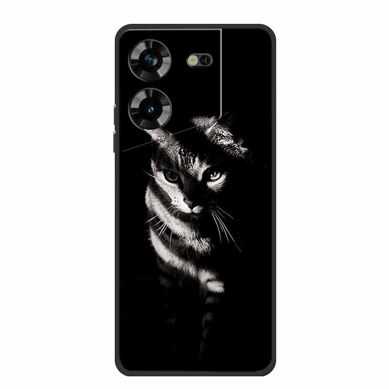 Чехол для Tecno Pova5 Модный Мягкий Силиконовый ТПУ Чехлы для Телефона Чехол для Tecno Pova 5 TecnoPova 5 2023 Мультяшный Милый Ударопрочный Capa