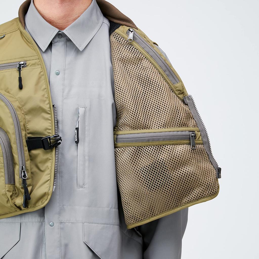 Soushin RV Mountain Stream Vest 5430 Tan Medium