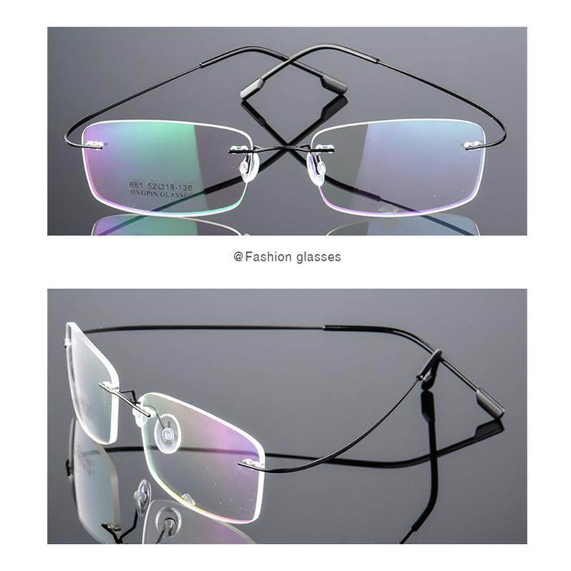Гибкие сверхлегкие титановые магнитные очки для чтения без оправы с эффектом памяти прочность +1,0~+4,0 очки очки для дальнозоркости очки для чтения