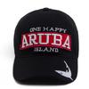 Новая Бейсболка ARUBA с вышивкой Акулы Мужская Женская Повседневная Солнцезащитная Кепка Хлопок Мягкий Верх Snapback Для Активного Отдыха Спортивная Кепка-Козырек