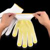 Worksite Durable Cotton Nylon Gloves - Non-Slip, Breathable and Wear-Resistant for Construction Workers