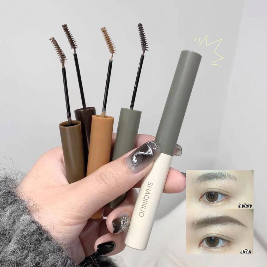 Цветной крем для бровей. Натуральные трехмерные женские дикие брови. Стойкие, водостойкие, устойчивые к поту и не выцветающие.