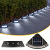 1/4pcs Solar Step Lights Outdoor Garden Courtyard Decor Warm/ White LED Pathway Lighting Sun Lamp for Walkways Staircases Garden