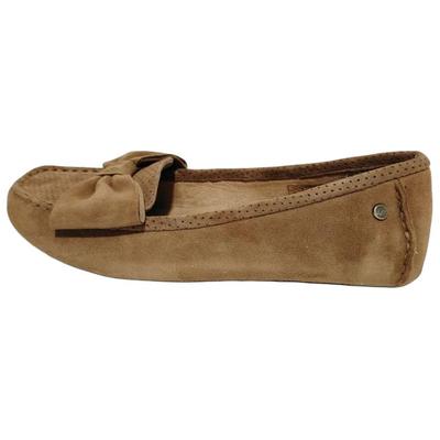 Seabrook Женские лоферы слипоны из овчины, универсальные, коричневые 1019963-CHE