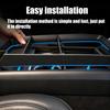 For Tesla Model 3 Highland Model Y Juniper 2025 Central Control Panel Storage Box Panel Frame Glasses Case Storage Accessories