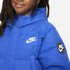 Nike Пуховик длинный повседневный с капюшоном на молнии детская верхняя одежда Game-Royal FV3074-480
