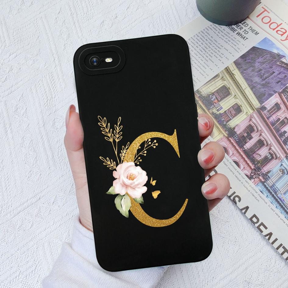 Для OPPO Realme C11 C12 C15 C33 C17 C35 C20 C30 Роскошный защитный квадратный жидкий силиконовый чехол из мягкого ТПУ с цветочными буквами для Realme Funda Coque, бампер