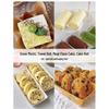 AVADEN Dessert & Sandwich Takeout Boxes with Paper Trays