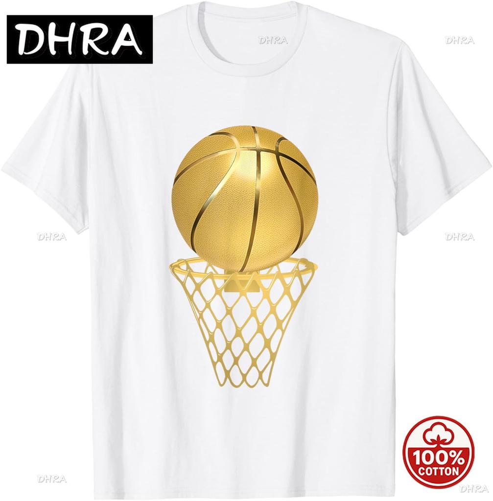 Basketball Player Trophy Game Sports Lover Tshirt Custom Printed Graphic Loose Soft Tshirts Print On Deunisexd Camiseta Hombre