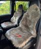 Чехол на сиденье автомобиля AUTOMAN из овчины с соответствующим ремнем для крепления вашего любимого материала и цвета из искусственной овчины с длинным ворсом (набор 2) [Выбирать