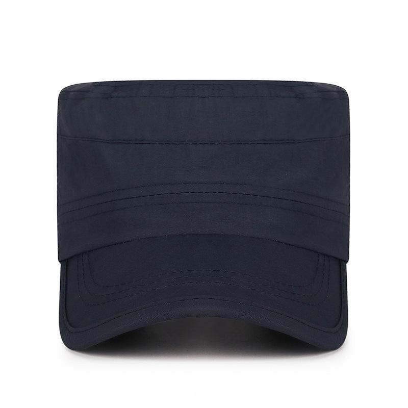 Весна-лето мужская быстросохнущая кепка дышащая плоская кепка для отдыха на открытом воздухе солнцезащитная кепка