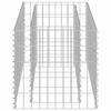 Gabion Raised Bed Galvanized Steel 90*50*50 cm