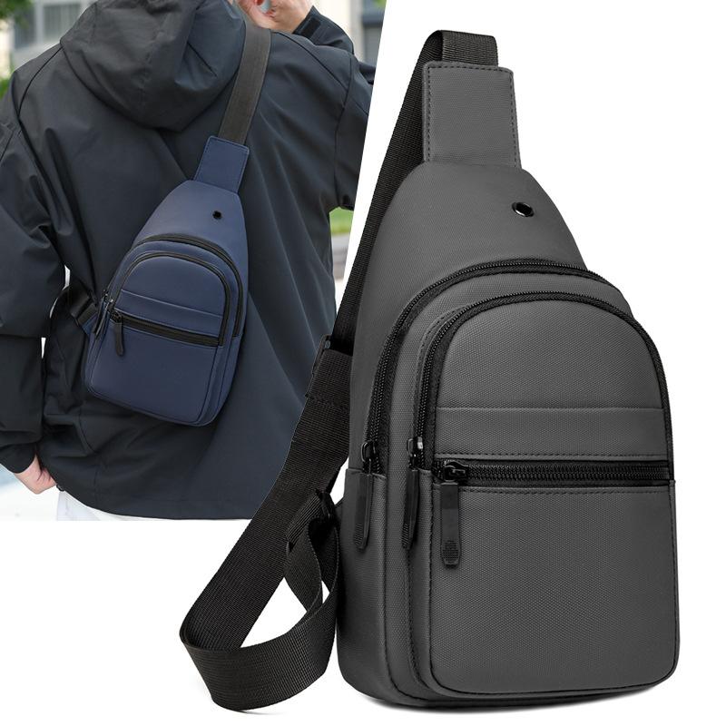 Новая повседневная нагрудная сумка, спортивная сумка через плечо для активного отдыха, легкая наплечная сумка, большая вместимость, велосипедная многофункциональная нагрудная сумка