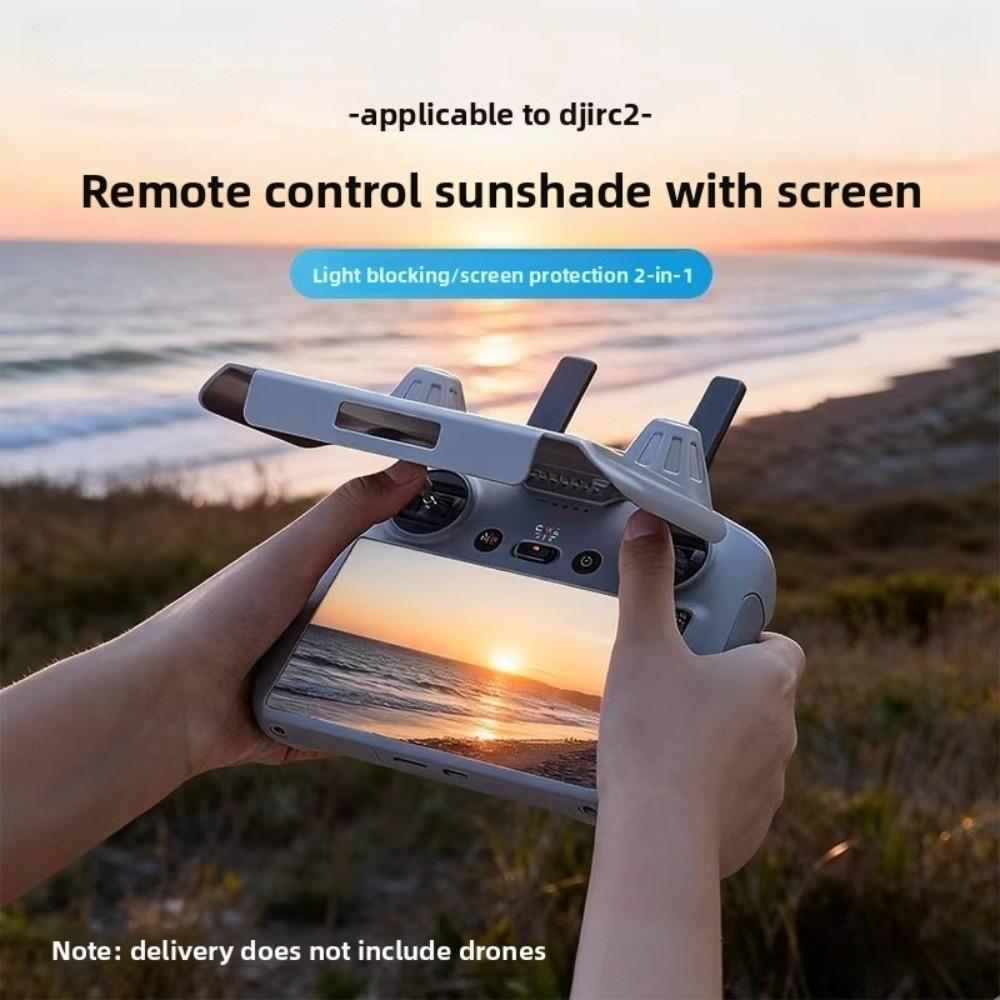 Grey Screen Protector Shell Plastic Control Sunshade Drone RC Sunshade for DJI RC1/RC2/N1/N2/N3
