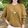 Plus Size Plus Fat Knit Sweater Women's Spring and Autumn Thin Sweater Hollow Thin Section Summer and Spring