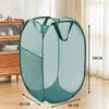 Foldable Mesh Laundry Basket, Large Capacity for Dirty Clothes and Bathroom Storage