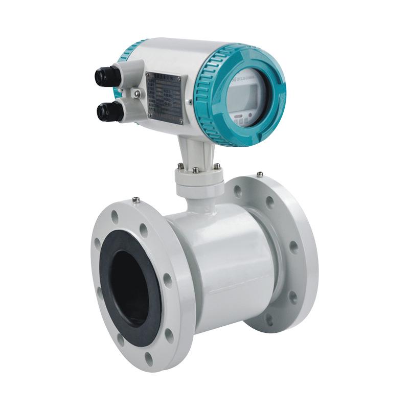 Intelligent Electromagnetic Flowmeter, High Precision, Corrosion-Resistant, for Acid, Alkali, Sewage, Tap Water, DN100