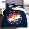 Yokohama F·Marinos  Pattern Bedding Quilt Set  Home Decoration  Gift (1 * duvet cover + 2 * pillowcase  without core)