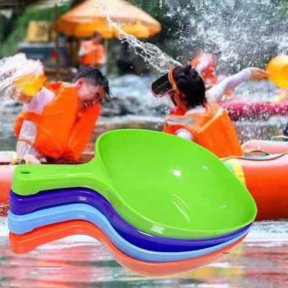 Удобный Креативный Совок для Воды Большой Плавающий Кухонный Черпак для Воды Короткая Ручка Портативный Совок для Ванной Бытовой