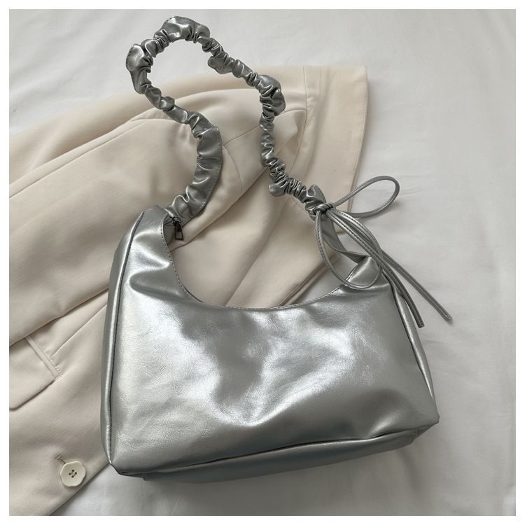 Дизайн Sense Французская одноплечевая плиссированная сумка Cloud Underarm, модная простая и высококачественная женская сумка