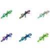 6 Colors Crocodile Desktop Ornaments Multi-jointed Articulated Fidget Toy  Children's Toy