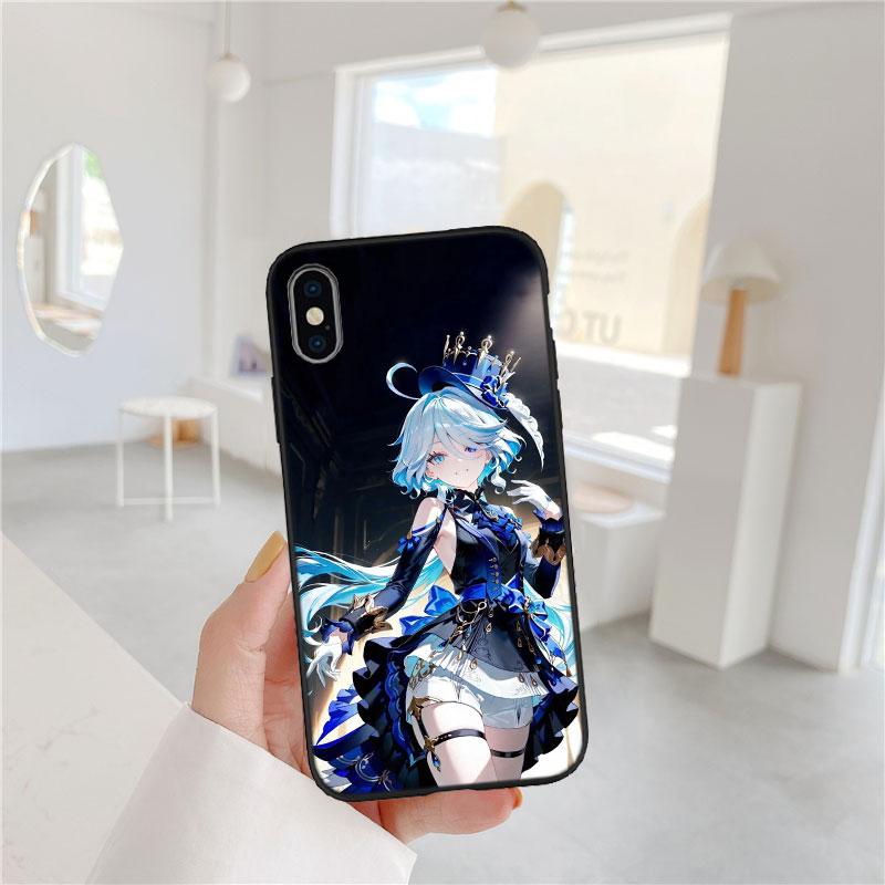 LO47 Genshin Impact Phone Case for Samsung Galaxy M06 M15 M16 M35 M55 M56 A36 A42 A50 A50S A51 A52 A32 A33 A05 A05S A06 A16 A20