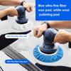 15 Car Polishing Pads 7-8 inches/9-10 inches Reusable Car Cleaning Polishing Pads with Ultra-Fine Fibers and Wool Polishing