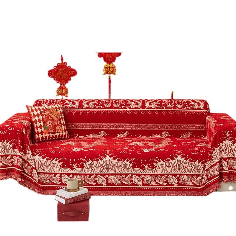 Нескользящий тканевый чехол для дивана из синели, универсальный универсальный чехол на четыре сезона, чехол для дивана, полотенце, одеяло