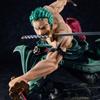 Фигурка Луффи из One Piece, Ророноа Зоро с трехклинковым мечом Sa-maximum, статуэтка из ПВХ, коллекционная модель.