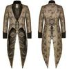 2023 Men's Irregular Trench Coat - Autumn/Winter Halloween Jacket W118