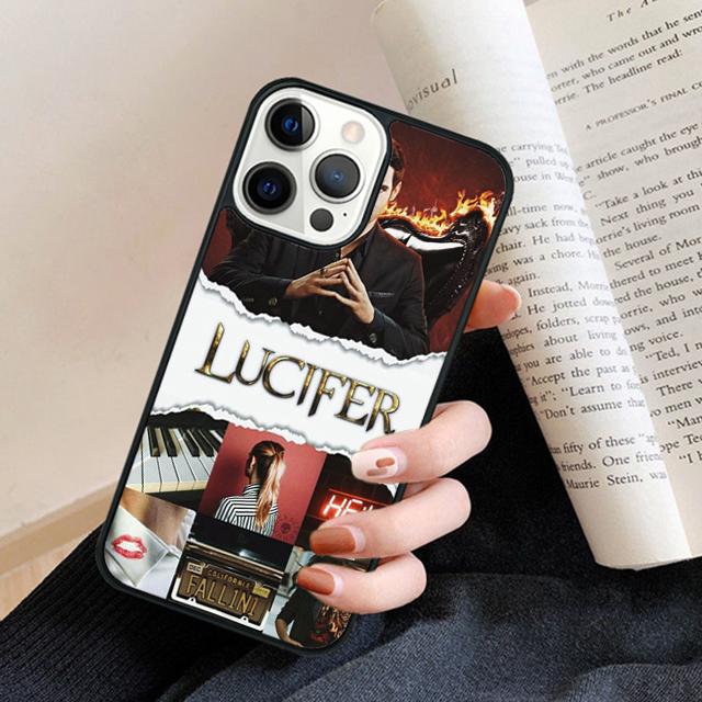 Lucifer Morningstar TV series Phone Case Back Cover for iPhone 17 Air 16 15 14 13 11 12 Pro Max Plus Fundas Coque