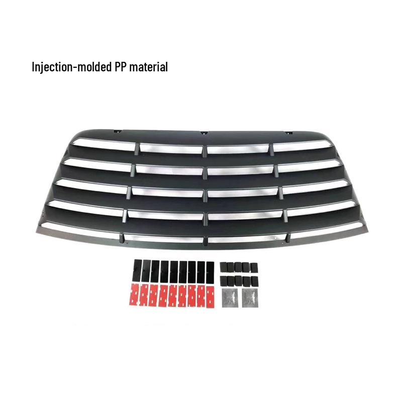 Rear & Side Window Louvers for 2015-2022 Dodge Challenger SRT Demon Hellcat