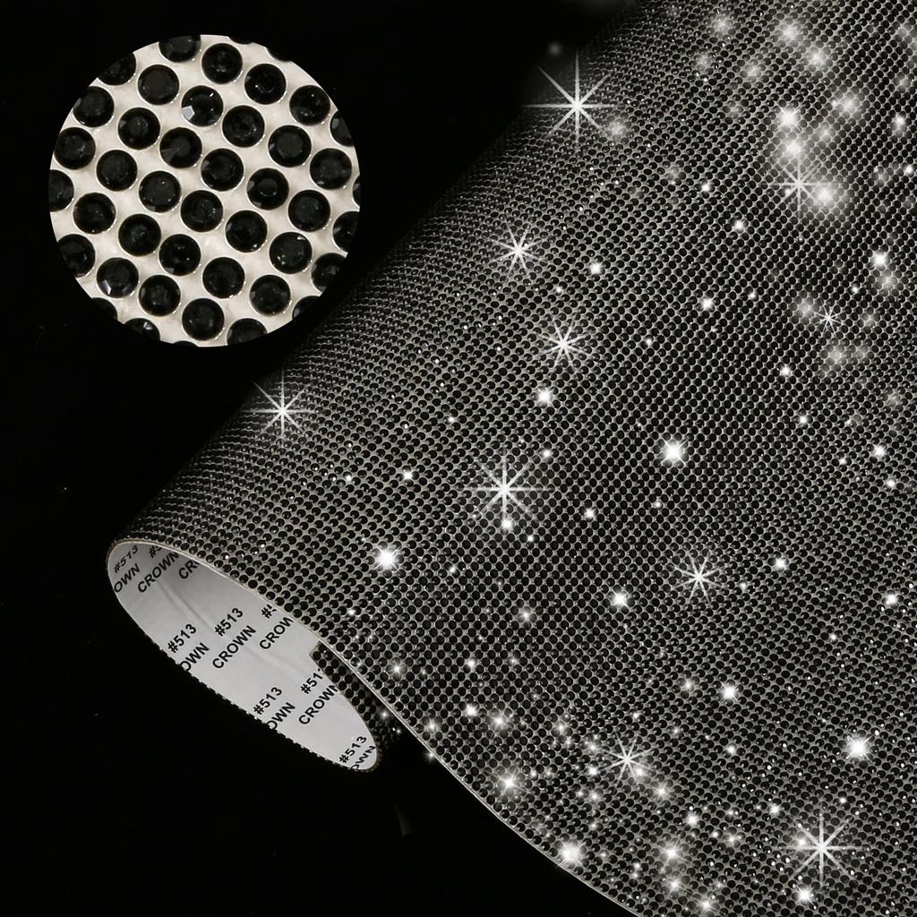 Яркая наклейка со стразами, блестящие стразы для поделок, самоклеящаяся наклейка с бриллиантами, сделай сам, для украшения подарка, художественное ремесло (3 размера, 4 цвета)