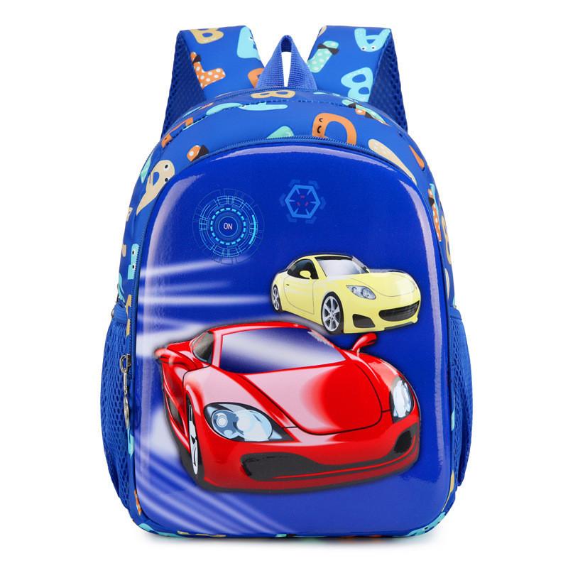 Charming Cartoon Oxford Cloth Lightweight Kids Backpack For Boys And Girls