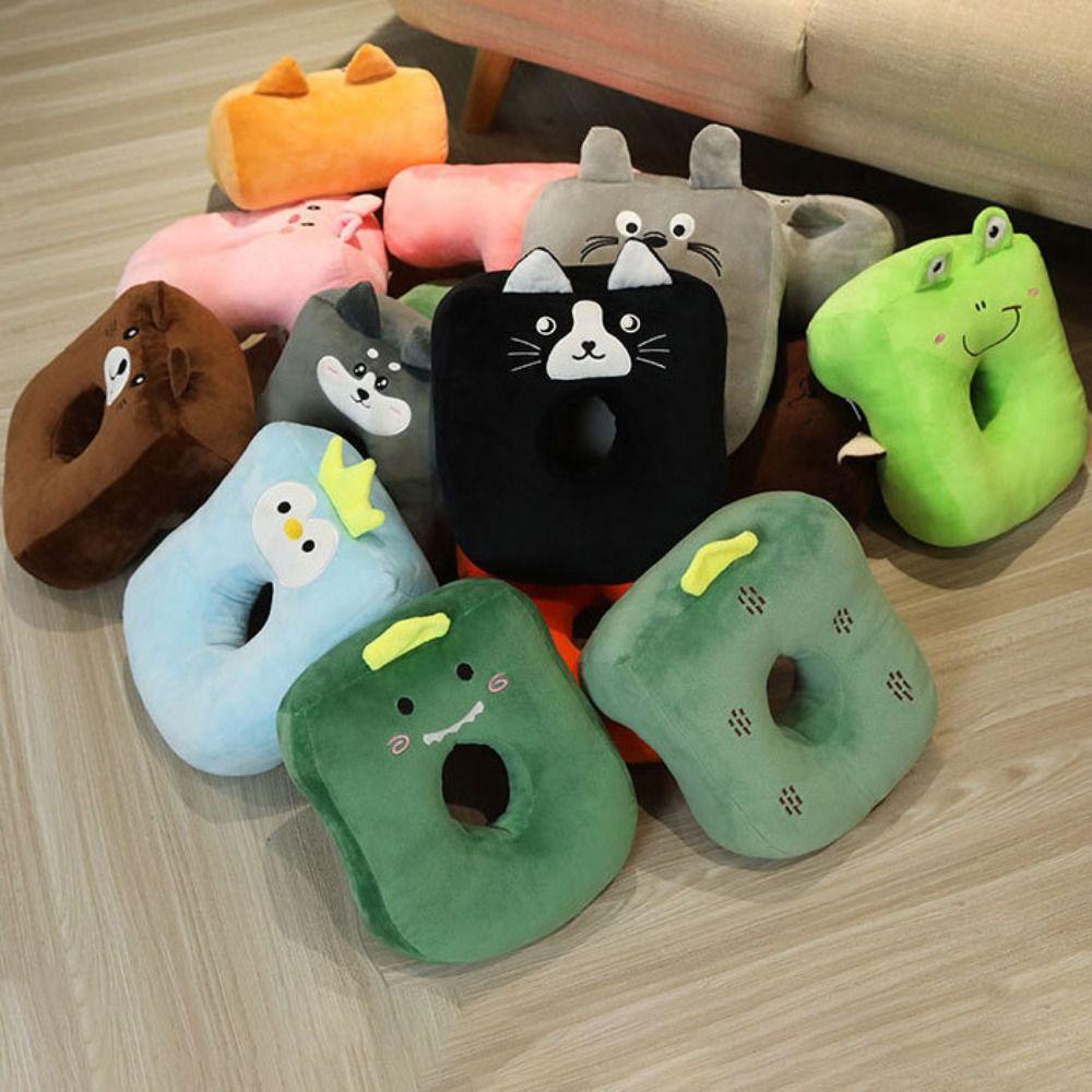 Animal Pattern Desk Rest Pillow Cartoon Neck Support Nap Accessories Plush Nap Pillow Students
