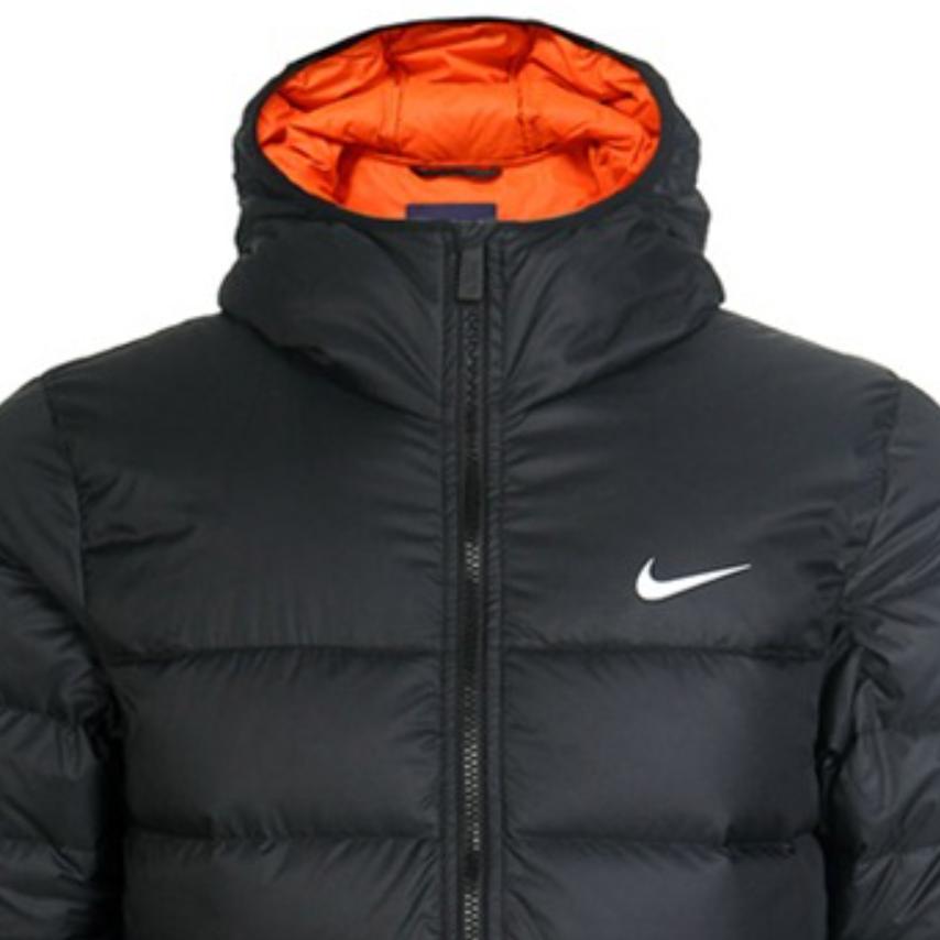 Nike Lifestyle Casual Series Logo Pattern Outdoor Sports Warm Jacket Men Jacket Black 626919-011
